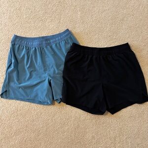 All in Motion Black and Blue Shorts